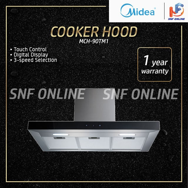 Midea Cooker Hood Chimey Hood 90cm  MCH-90TM1