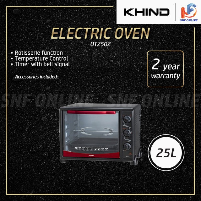 Khind 25L Electric Oven OT2502