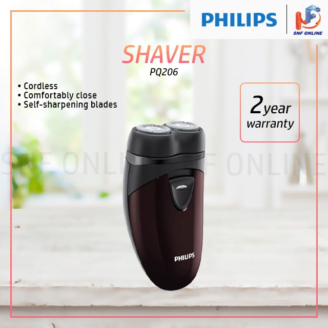 Philips Battery Shaver Pencukur Rambut PQ206 ( PQ206/18 )