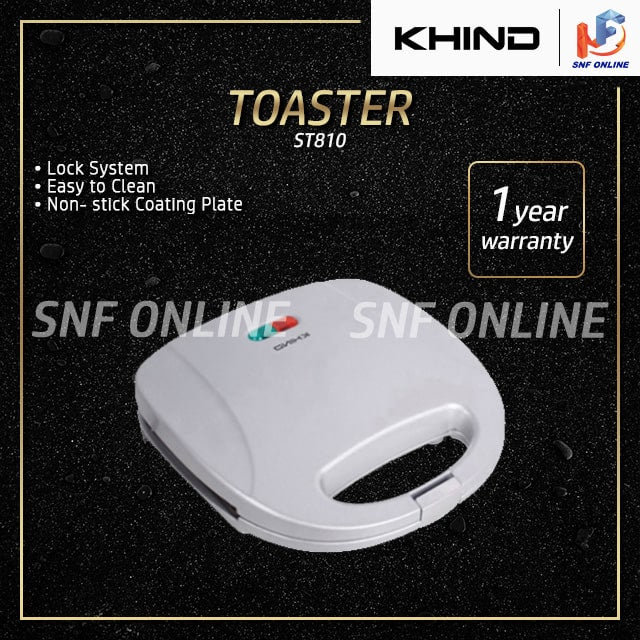 Khind Sandwich Toaster ST-810 ST810