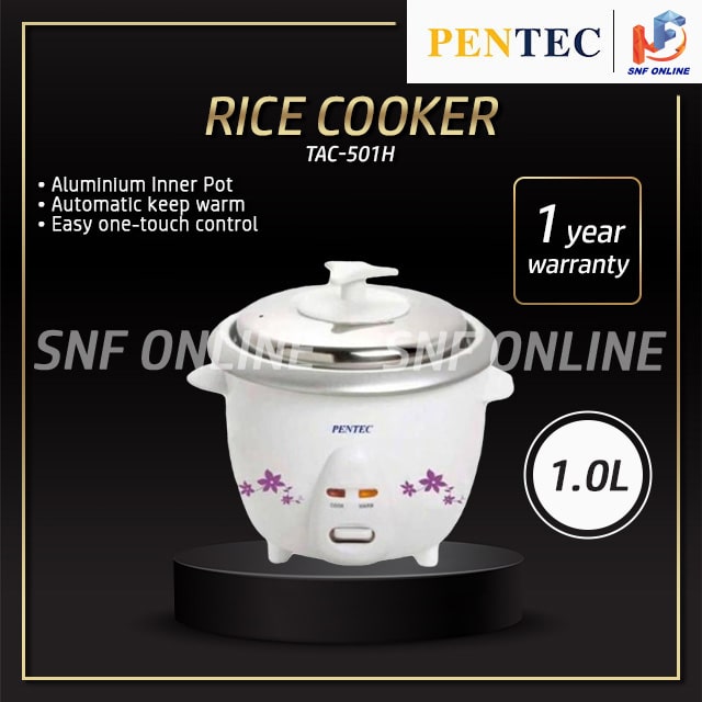 Pentec 1.0L Rice Cooker TAC-501 TAC501