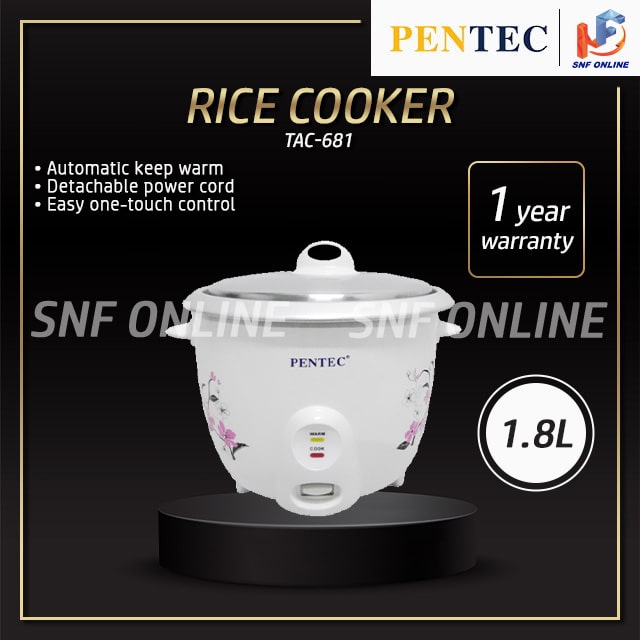 Pentec 1.8L Rice Cooker TAC-681