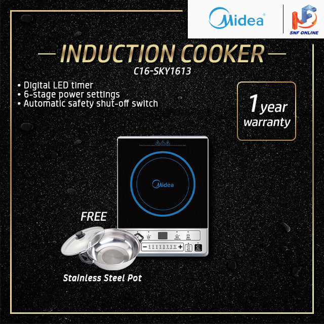 Midea Induction Cooker (1600W) C16-SKY1613