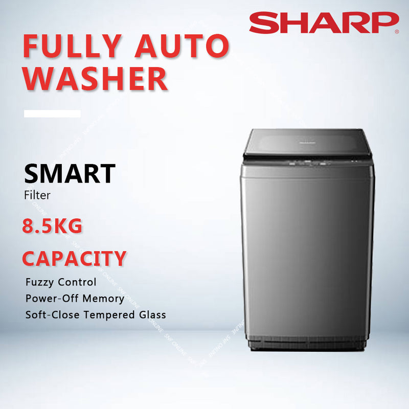 Sharp Fully Auto Washing Machine (8.5 kg) ESX8521