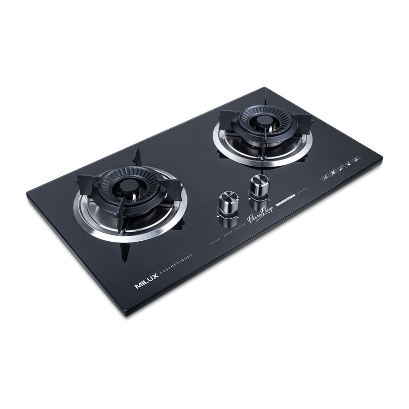 Milux Double Burner Gas Cooker Hob MGH-F266L