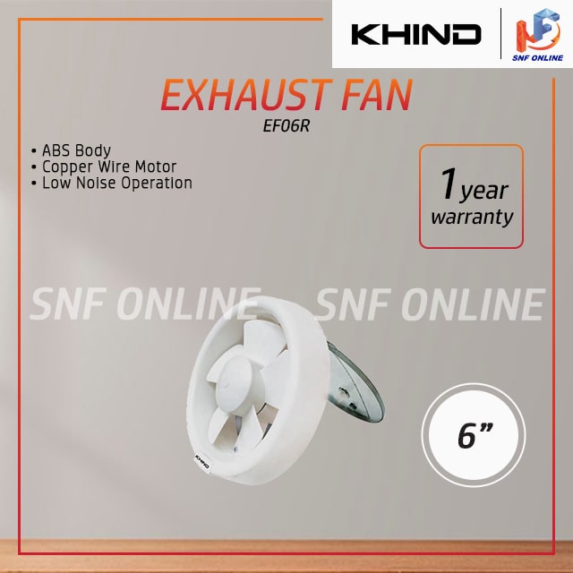 Khind Exhaust Fan EF06R (6”)