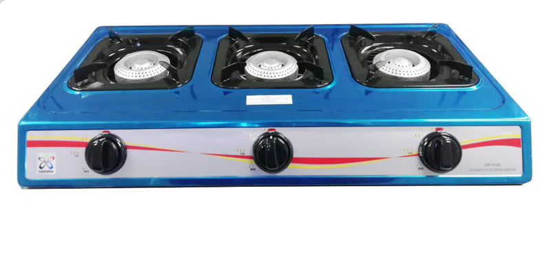 Sawana Stainless Steel 3 Burner Gas Stove SW-310B