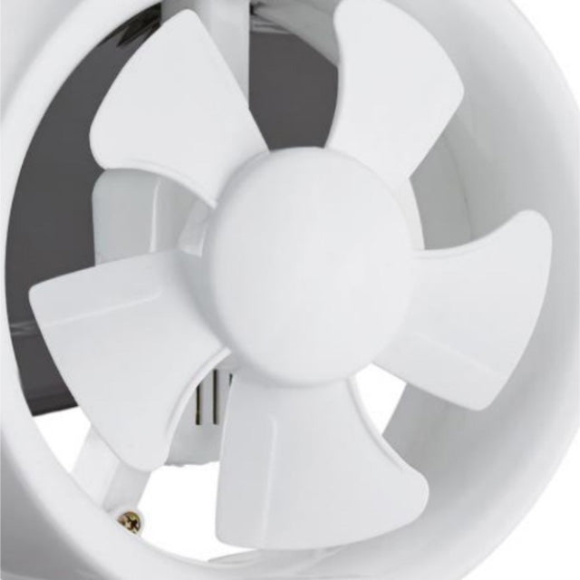 Elba 8 Glass Mounted Ventilation Fan Glass Exhaust Fan EGVF-E0615(WH)