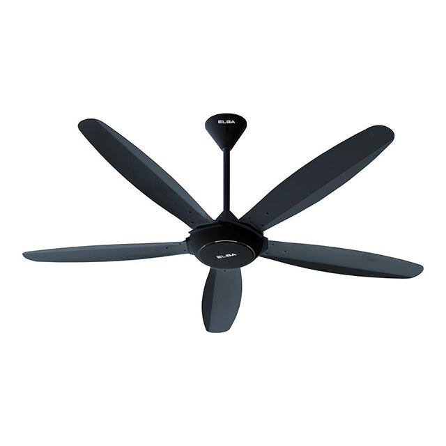 Elba 56'' 5 Speed Regulator Control Ceiling Fan 5 Blades ECF-K5605BK