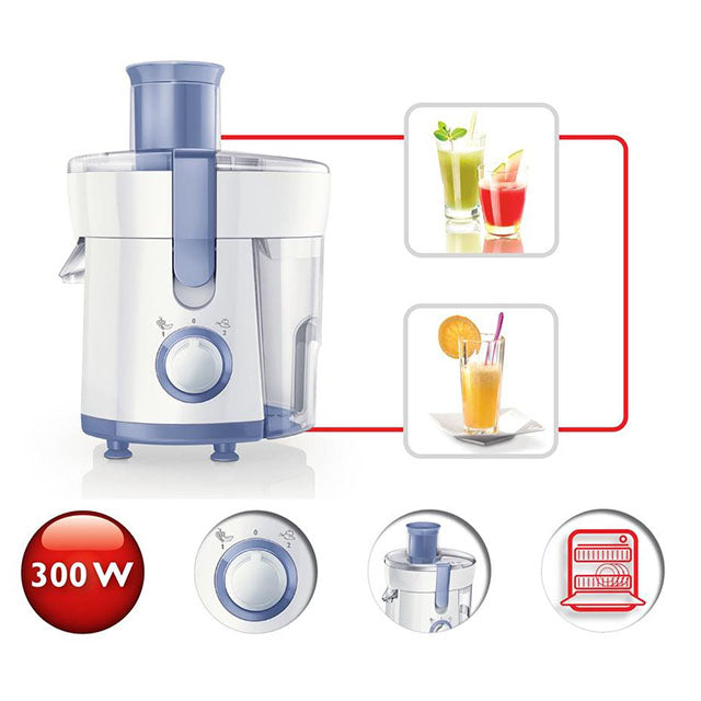 Philips 300W Daily Collection Juicer HR1811/71 HR1811