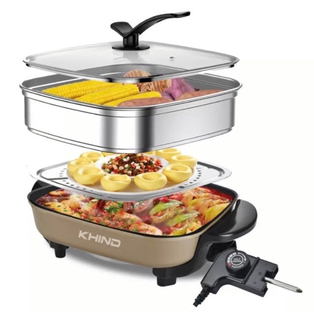 Khind Multifunction Multi Cooker Electric Skillet HP5000