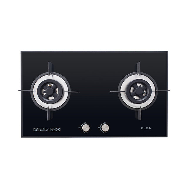 Elba Built-In Glass Hob 2Burners EGH-K8942G(BK)