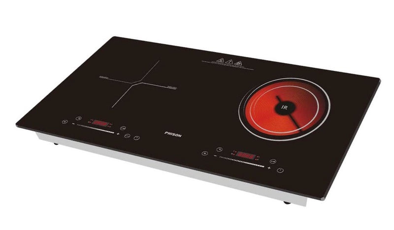 Phison 2 Burner 2000W + 2000W Built In Induction & Infrared Cooker Hob PIC-2220