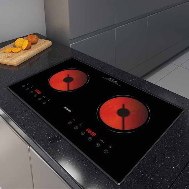 Phison 2800W Built-In Infrared Electric Cooker Glass Hob PIC-2280